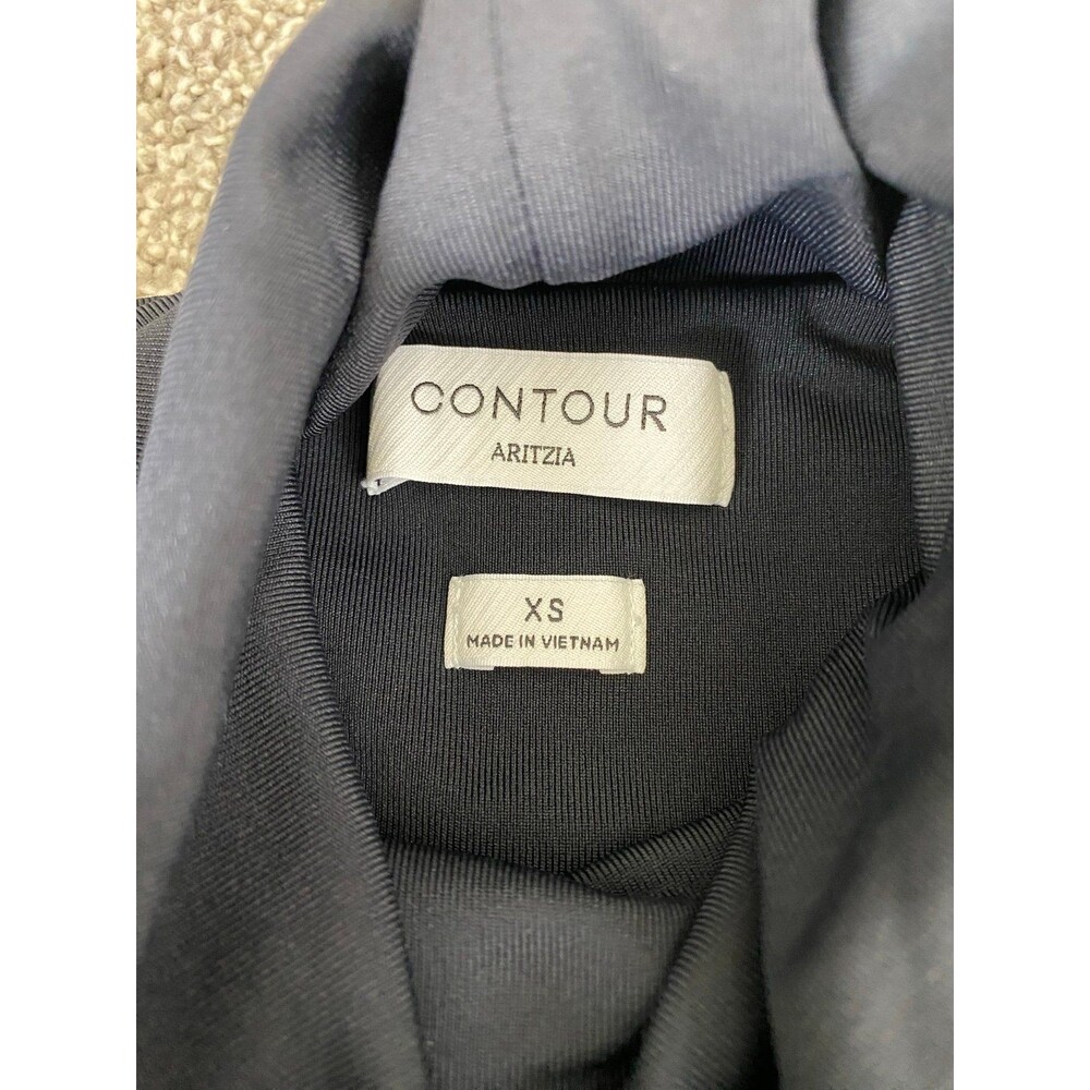 Aritzia Contour Black Turtleneck Bodysuit Long Sleeve XS - Picture 3 of 8